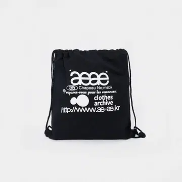 한국 AEAE 냅색 백팩 블랙
