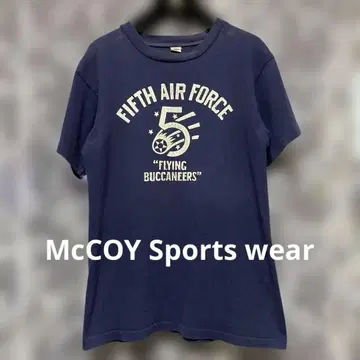 TOYS McCOY FIFTH AIR FORCE 티셔츠 네이비