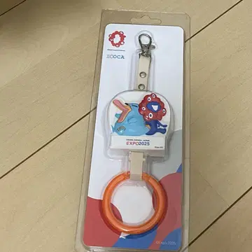 미야쿠미야쿠 이코짱 오사카 간사이 박람회 랩핑 순환선 낚시줄 키링