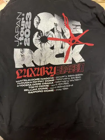 ONE OK ROCK LD 후드티