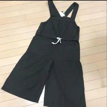 새상품 SM2 면린넨 혼방 살로펫 팬츠 브라운