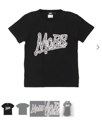 MOBB 자수 레오파드 T셔츠 S