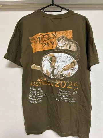 그린 데이 2025 ASIA AUSTRALIA TOUR 티셔츠