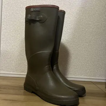 AIGLE 이글 롱 레인부츠 38