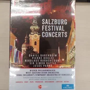 미개봉 새상품 잘츠부르크 음악제 dvd 6장 세트 빈 필하모닉 dvd