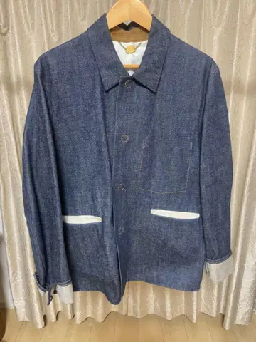 SUNSEA 18SS OVER GURUSON SIZE 2 데님 자켓