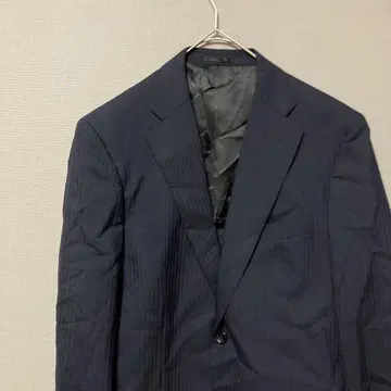 크리스찬 오라니 테일러드 자켓 (AB7 XL 상당) 네이비 스트라이프