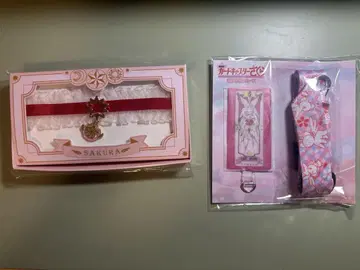 카드캡터 사쿠라 극장판 봉인된 카드 폰탭 초커 CLAMP
