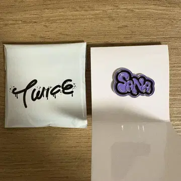 TWICE 랜덤 핀 배지 사나