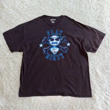 Reebok T셔츠 블랙 면 반팔