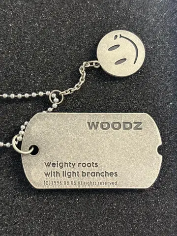 WOODZ 도그 택 목걸이 조승연
