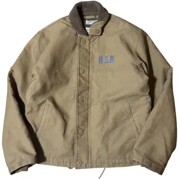 빅 사이즈 44 OKONKWO N-1 덱 자켓 US NAVY