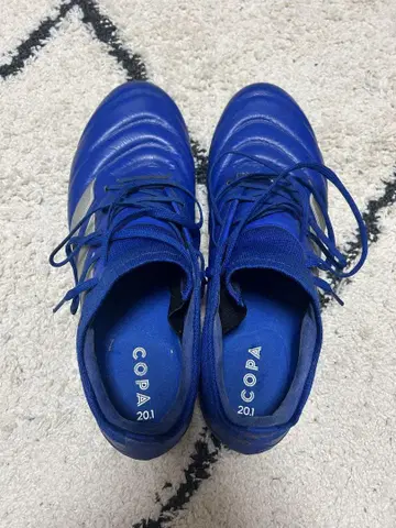 COPA 20.1 파랑 스파이크 슈즈 교체식
