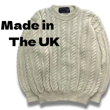 영국제 POTTER HUGHES 아란 니트 피셔맨 니트