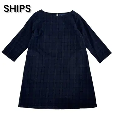 SHIPS 쉽스 튜닉 긴팔 7부 소매 울 상의 일본제