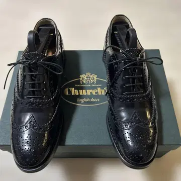 church's burwood black 35.5