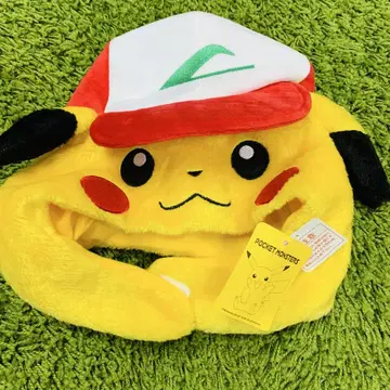 포켓몬 지우 피카츄 인형옷 캡 할로윈 택 포함