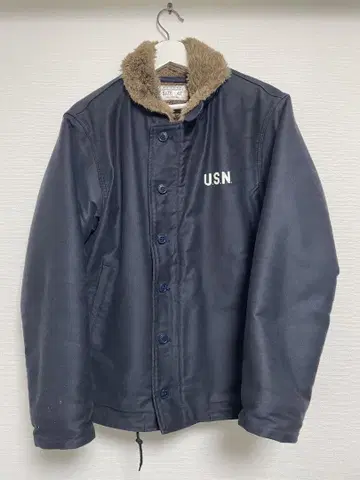 [ 컨디션 최상 ] HOUSTON 5N-1X N-1 덱 자켓 스텐실 모델