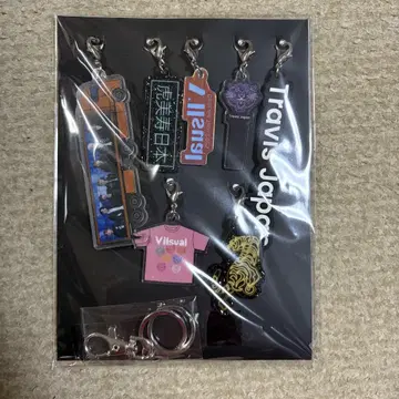 TravisJapan VIIsual 완전 생산 한정판 키링 & 백참
