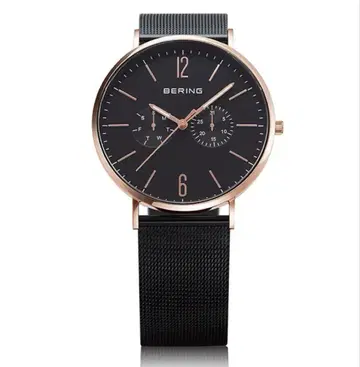 BERING 14240-166 블랙 메쉬 시계