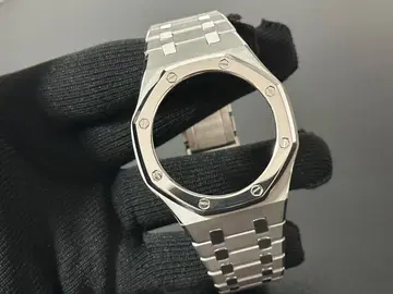 [1점] G-SHOCK 커스텀 베젤 벨트 GA2100 매트 그레이