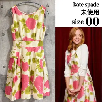 kate spade 케이트 스페이드 뉴욕 무릎 기장 원피스 꽃무늬 00