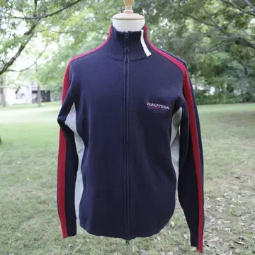 Nautica 풀 집업 봄버 라이트 자켓