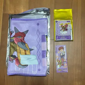 디지몬 극락탕 콜라보 세트