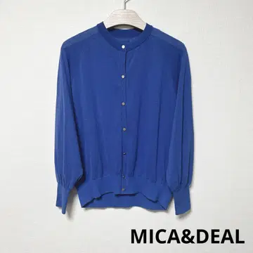 새상품급 MICA&DEAL 마이카앤딜 가디건 니트 상의