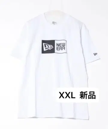 [새상품] xXL 남성용 뉴에라 T셔츠 화이트