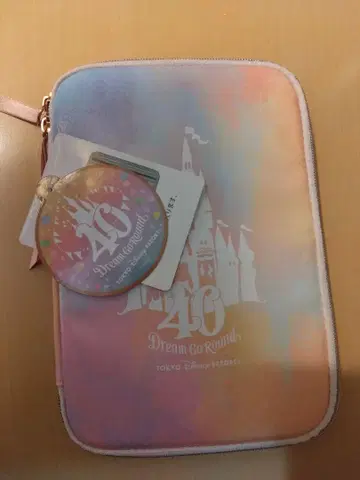 도쿄 디즈니 리조트 40주년 펜 케이스