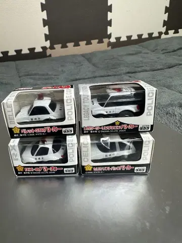 쵸로Q RX-8 & 셀리카 리프트백 순찰차 4대 세트