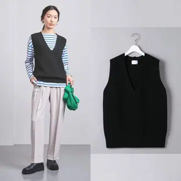 정가 18700엔 UNITED ARROWS 니트 베스트