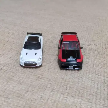닛산 GT-R & 도요타 AE86 미니카 세트