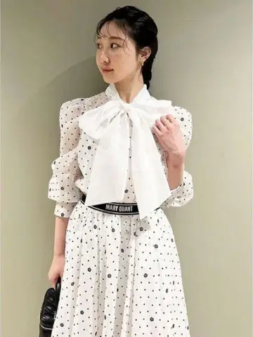 LILY BROWN x MARY QUANT 데이지 도트 셋업
