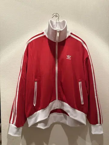 adidas 빨간색 집업 자켓