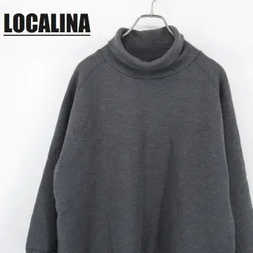 LOCALINA 터틀넥 니트 스웨터 그레이 사이즈 1