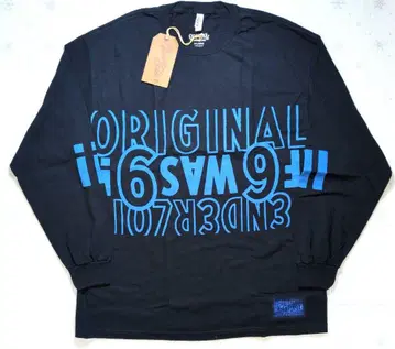 TL LONG SLEEVE TEE 3A XL NVY 텐더 로인 미사용