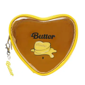 BTS Butter 하트형 파우치
