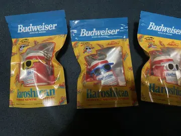 Budweiser Haroshican 버드와이저 키링 3개