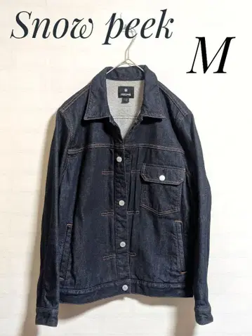 깨끗한 snow peak 스노우피크 G 데님 자켓