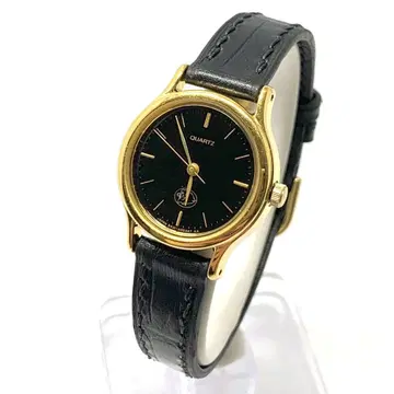 R7-1614 CITIZEN 6031 쿼츠 손목시계 블랙