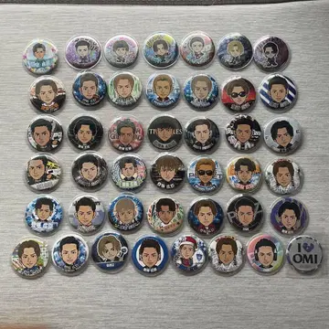 3대 JSB 토사카 히로오미 omi 56mm 캔뱃지 묶음 판매