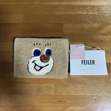 새상품 페이러 FEILER 클로즈업 테디 티슈 파우치