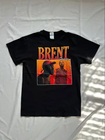 Brent Faiyaz 힙합 래퍼 Black T-shirt