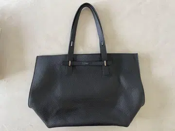 FURLA 블랙 가죽 토트백