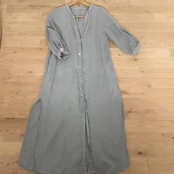 ZARA 린넨 롱 셔츠 가디건