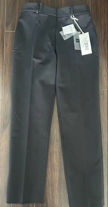 새상품 PLST 플라스테 코튼 블렌드 스틱 팬츠 XL 블랙