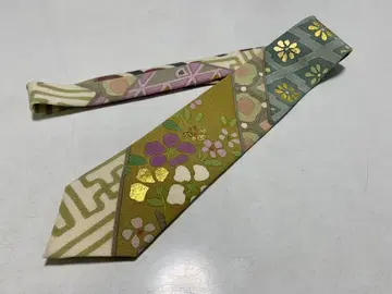 순수 실크 기모노 넥타이!!