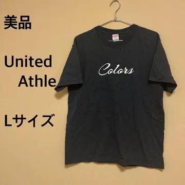 [새상품급] United Athle 남성용 티셔츠 그레이 프린트